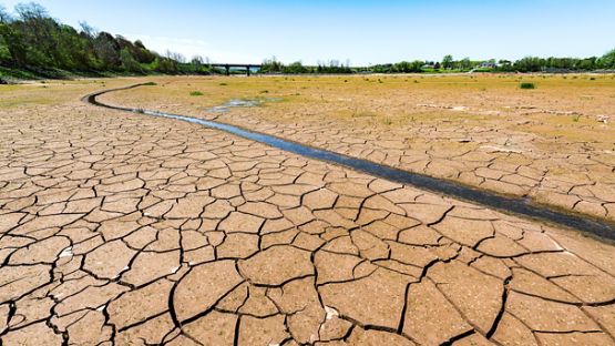 Dry riverbed