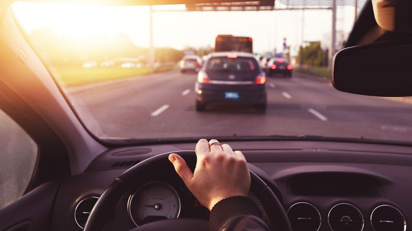 Au volant d’une auto 
