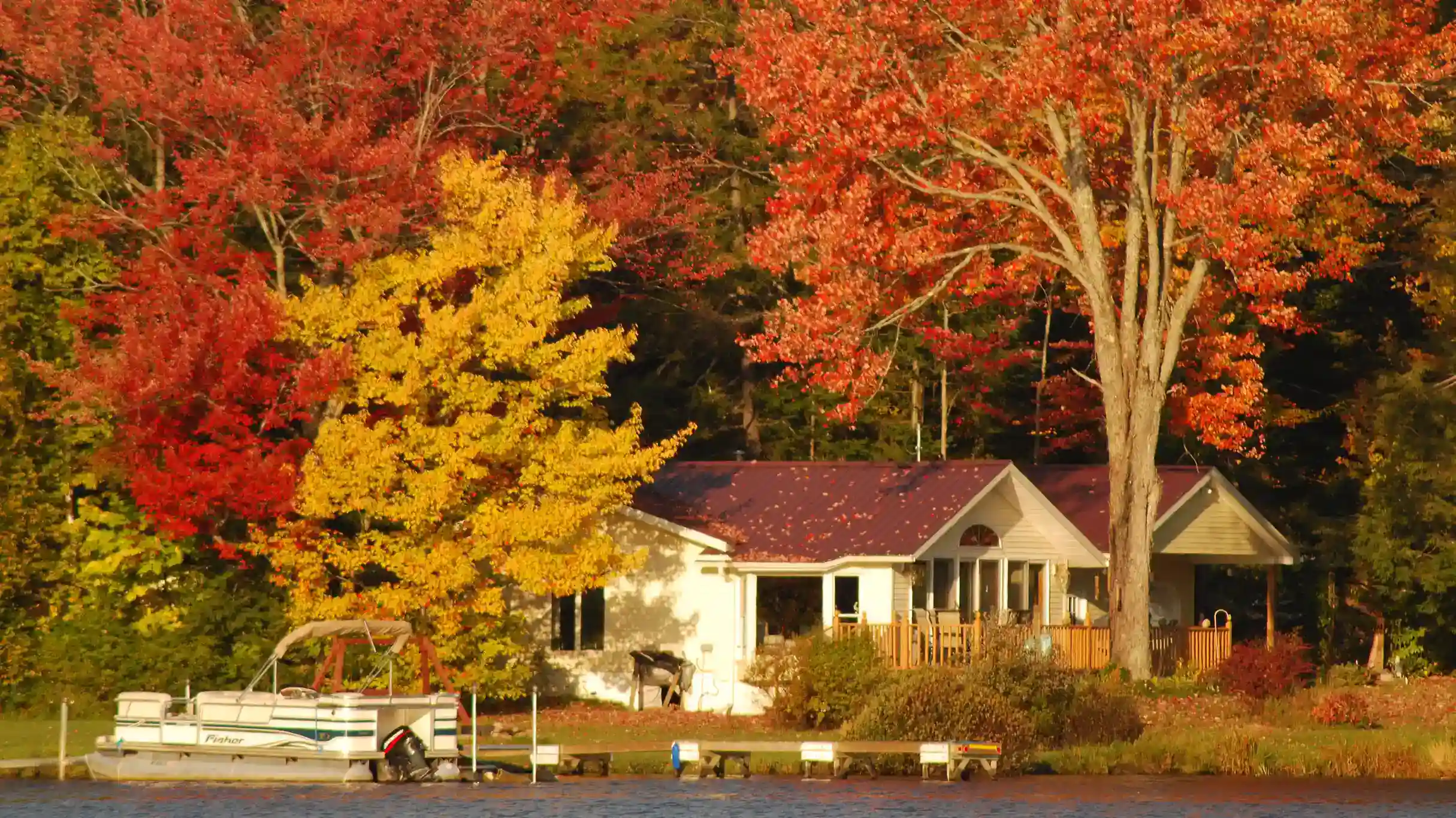 Cottage fall colours