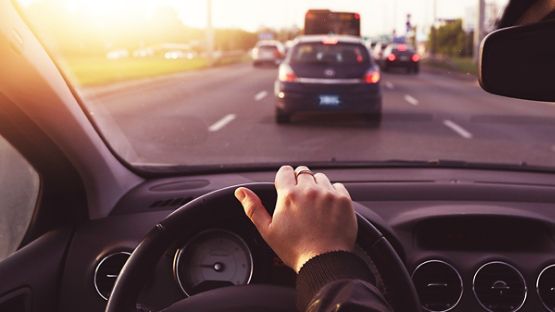 Au volant d’une auto 