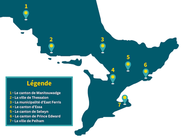 Les locations que Aviva Canada annonce l’installation de bornes de recharge pour véhicules électriques dans sept communautés de l’Ontario