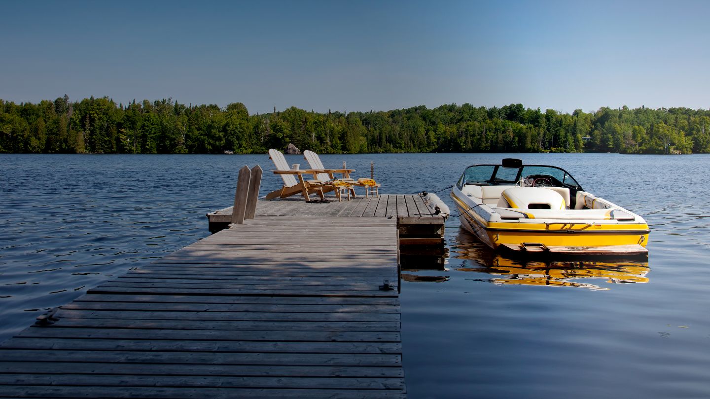 Boat at the dock