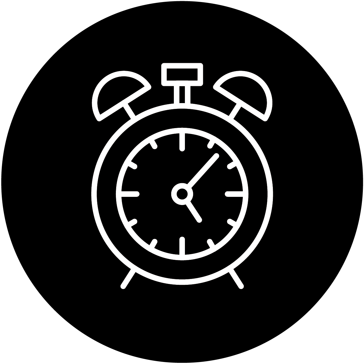 Alarm clock icon