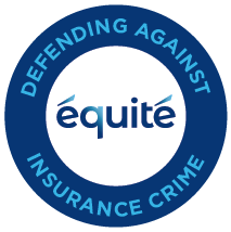 logo of Équité, an agency to protect against insurance crime