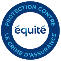 logo de Équité, une organization contre le crime d'assurance